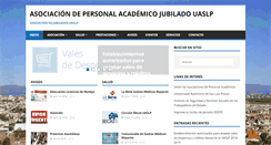 Desktop Screenshot of jubiladosuaslp.com